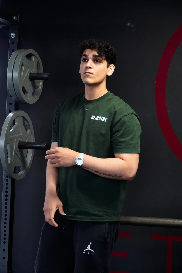 Ammar, founder and head coach of Retraine, in the Pickering studio.